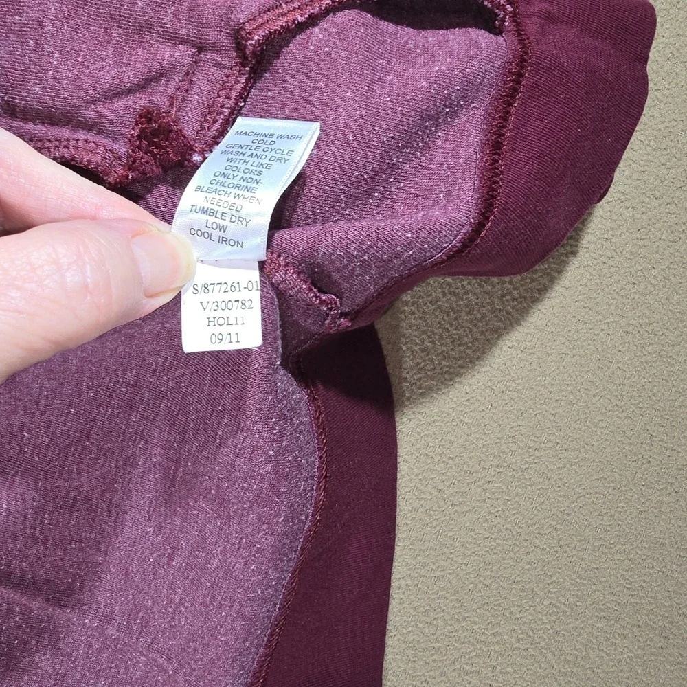Retro‎ Banana Republic Zip Up Track Jacket, Purple Size M